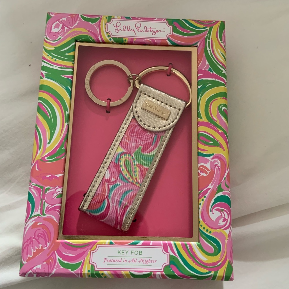 Lily Pulitzer key fab